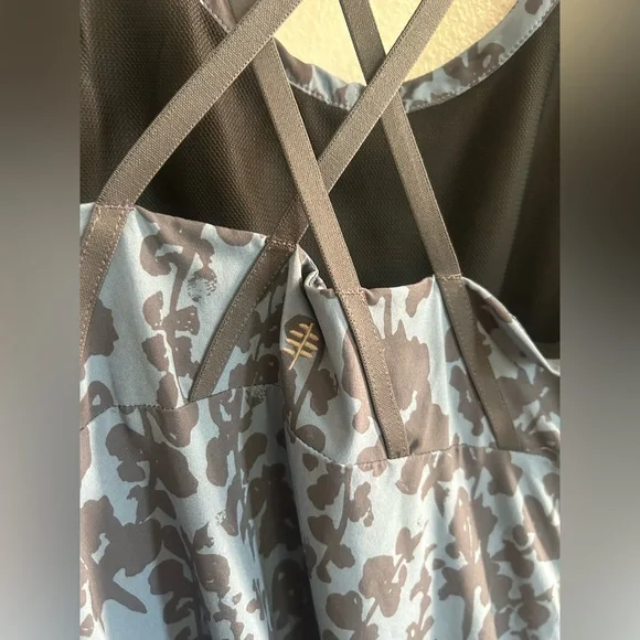 Royal Robbins Spotless Evolution Floral Tank Active Dress Womens Size 4 - Picture 10 of 13